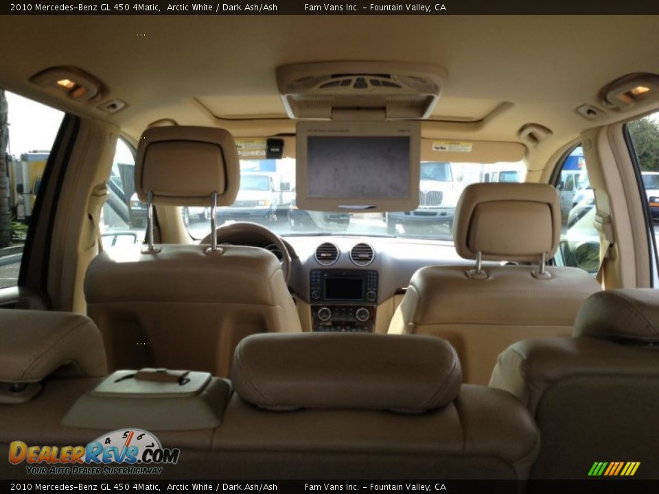 2010 Mercedes-Benz GL 450 4Matic Arctic White / Dark Ash/Ash Photo #8