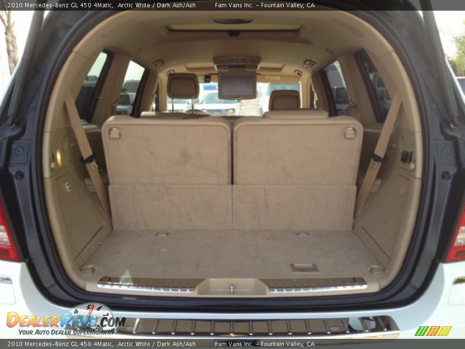 2010 Mercedes-Benz GL 450 4Matic Arctic White / Dark Ash/Ash Photo #9