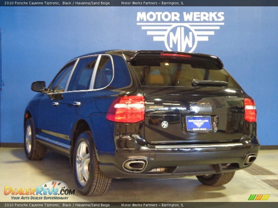 2010 Porsche Cayenne Tiptronic Black / Havanna/Sand Beige Photo #5