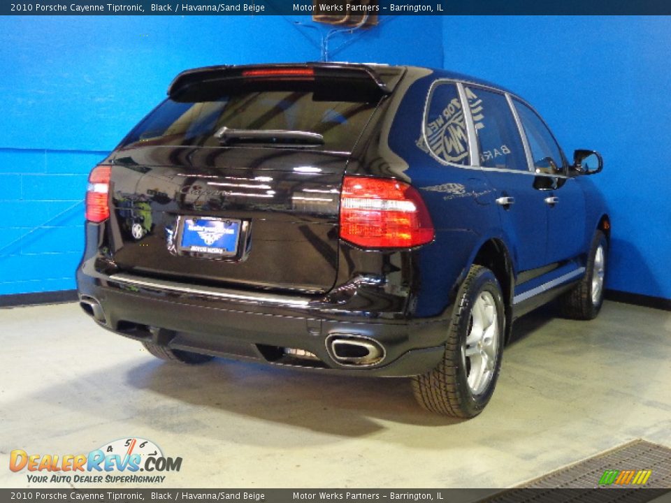2010 Porsche Cayenne Tiptronic Black / Havanna/Sand Beige Photo #7