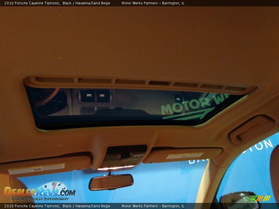 2010 Porsche Cayenne Tiptronic Black / Havanna/Sand Beige Photo #9