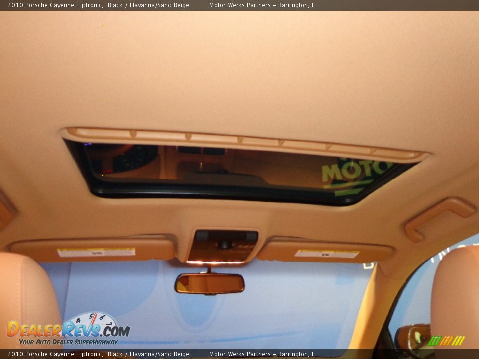2010 Porsche Cayenne Tiptronic Black / Havanna/Sand Beige Photo #10