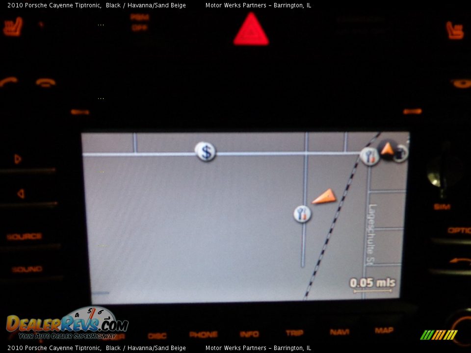 2010 Porsche Cayenne Tiptronic Black / Havanna/Sand Beige Photo #13