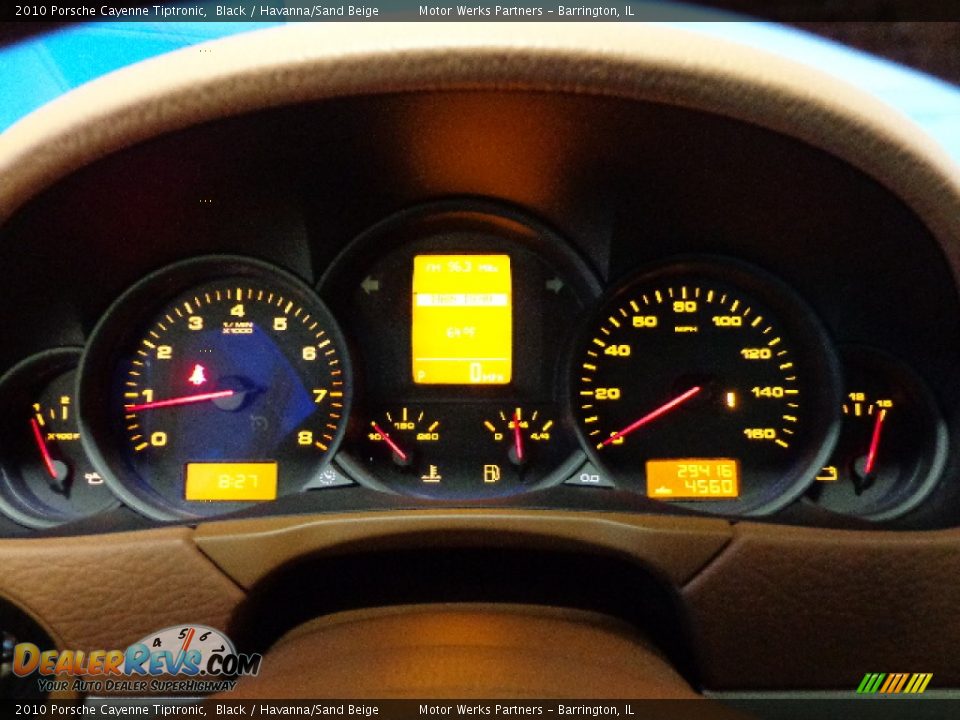 2010 Porsche Cayenne Tiptronic Black / Havanna/Sand Beige Photo #14