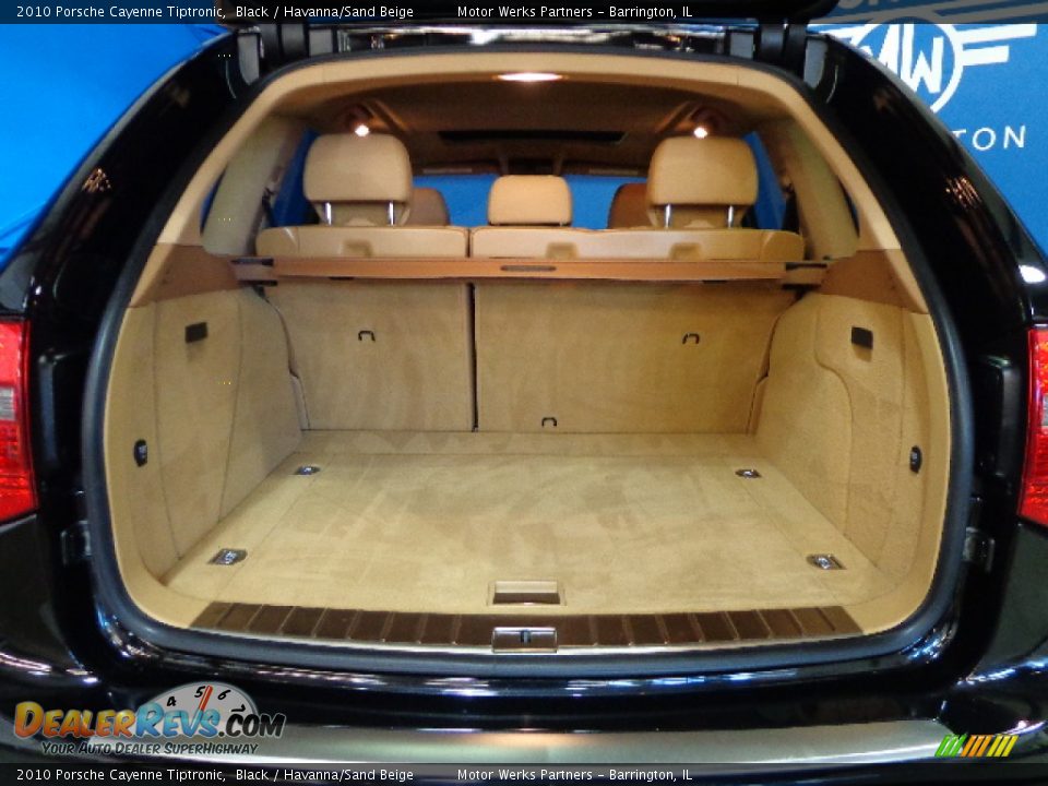 2010 Porsche Cayenne Tiptronic Black / Havanna/Sand Beige Photo #17