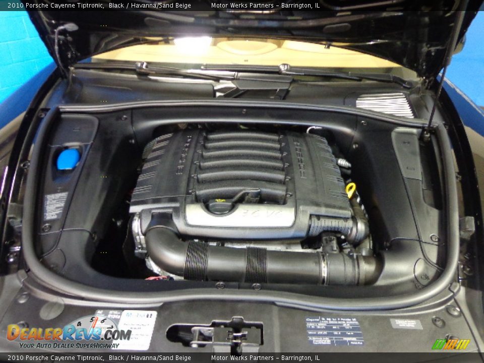 2010 Porsche Cayenne Tiptronic Black / Havanna/Sand Beige Photo #22