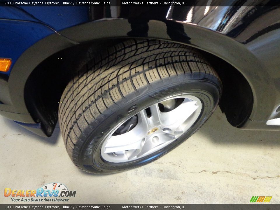 2010 Porsche Cayenne Tiptronic Black / Havanna/Sand Beige Photo #26