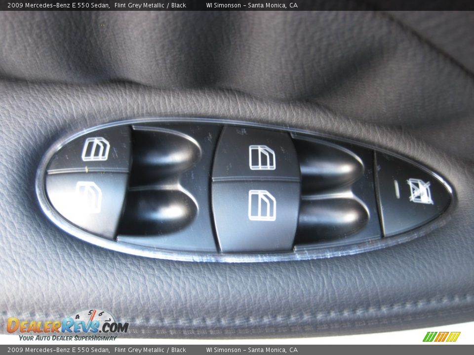 2009 Mercedes-Benz E 550 Sedan Flint Grey Metallic / Black Photo #17