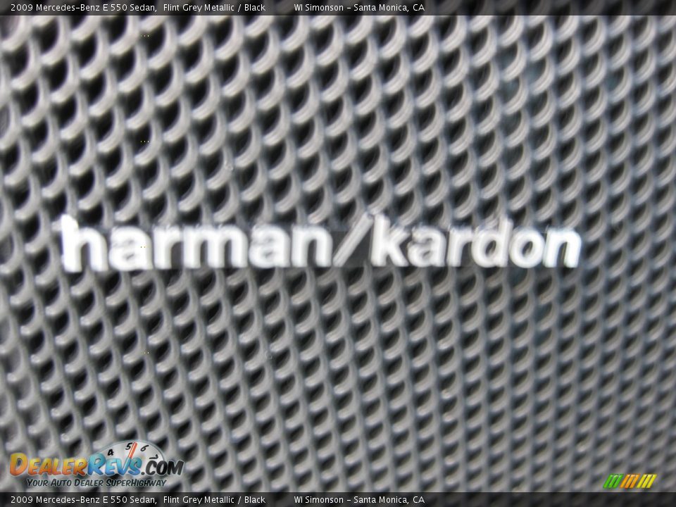 2009 Mercedes-Benz E 550 Sedan Flint Grey Metallic / Black Photo #18