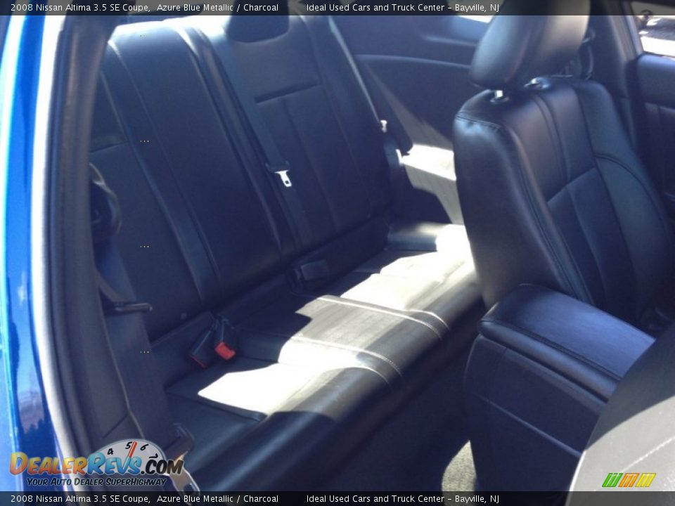 2008 Nissan Altima 3.5 SE Coupe Azure Blue Metallic / Charcoal Photo #10
