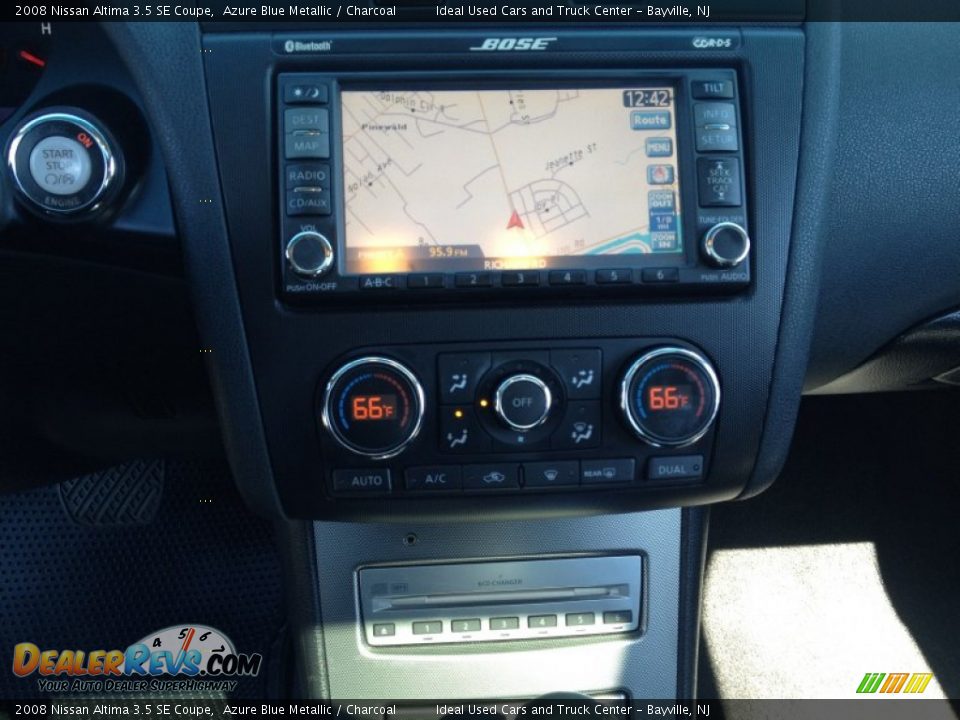 Navigation of 2008 Nissan Altima 3.5 SE Coupe Photo #25