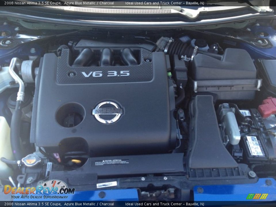 2008 Nissan Altima 3.5 SE Coupe 3.5 Liter DOHC 24 Valve CVTCS V6 Engine Photo #29