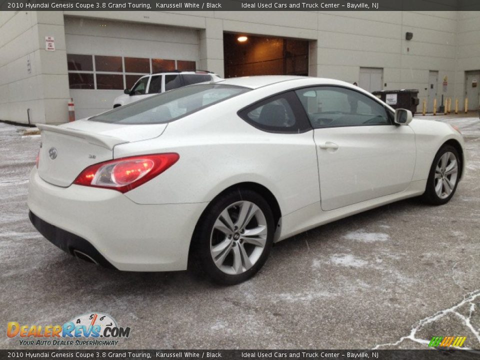 2010 Hyundai Genesis Coupe 3.8 Grand Touring Karussell White / Black Photo #2