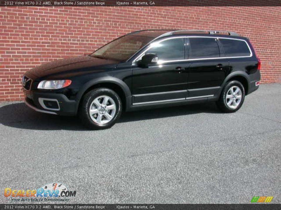 2012 Volvo XC70 3.2 AWD Black Stone / Sandstone Beige Photo #1