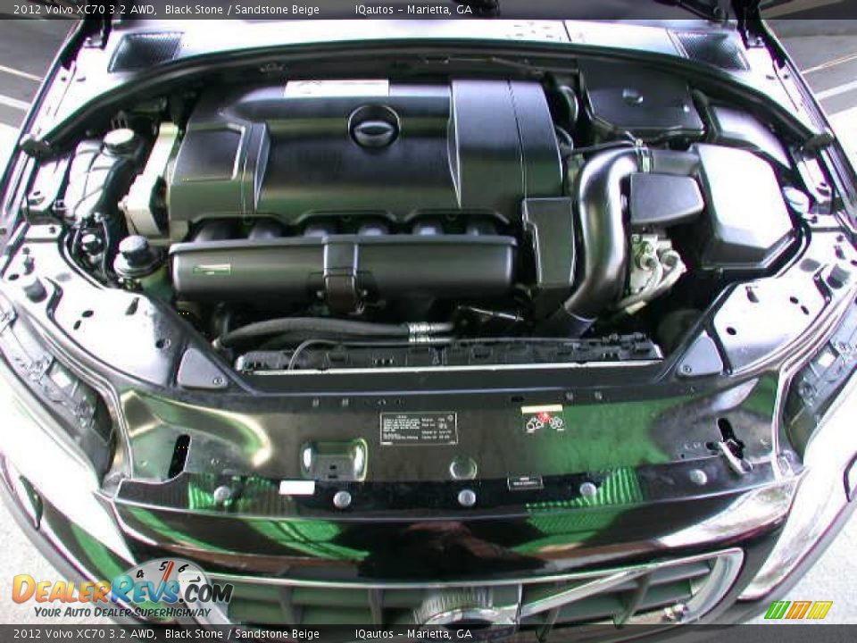 2012 Volvo XC70 3.2 AWD Black Stone / Sandstone Beige Photo #3
