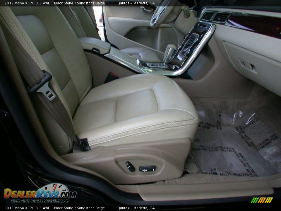 2012 Volvo XC70 3.2 AWD Black Stone / Sandstone Beige Photo #4