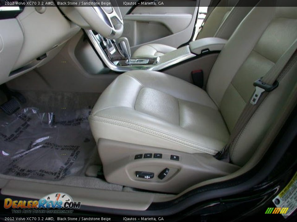 2012 Volvo XC70 3.2 AWD Black Stone / Sandstone Beige Photo #5