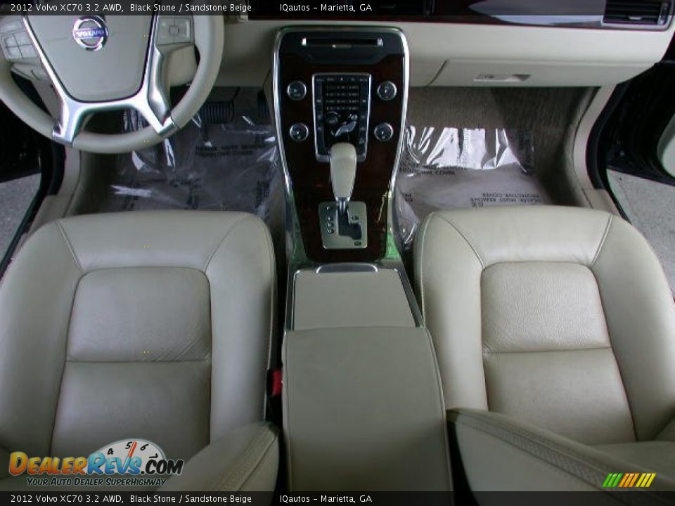 2012 Volvo XC70 3.2 AWD Black Stone / Sandstone Beige Photo #9