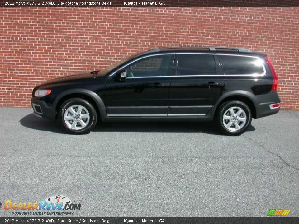 2012 Volvo XC70 3.2 AWD Black Stone / Sandstone Beige Photo #11