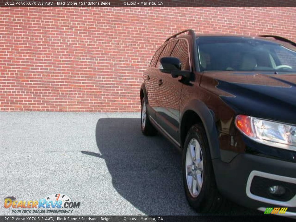 2012 Volvo XC70 3.2 AWD Black Stone / Sandstone Beige Photo #13
