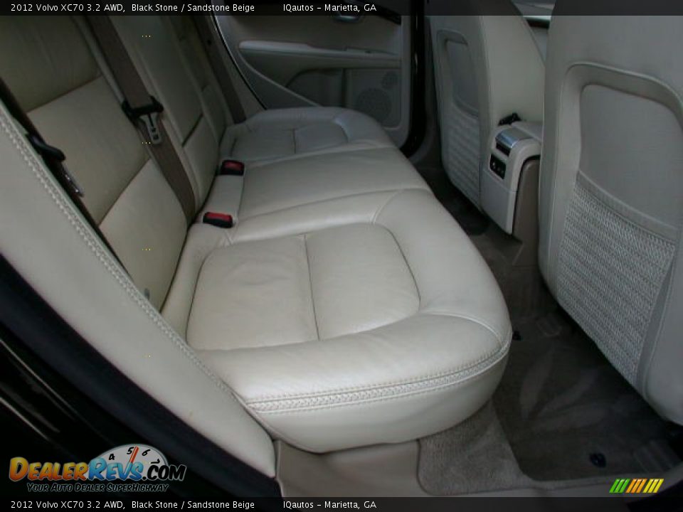 2012 Volvo XC70 3.2 AWD Black Stone / Sandstone Beige Photo #18