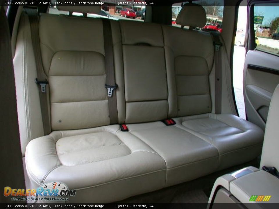 2012 Volvo XC70 3.2 AWD Black Stone / Sandstone Beige Photo #20