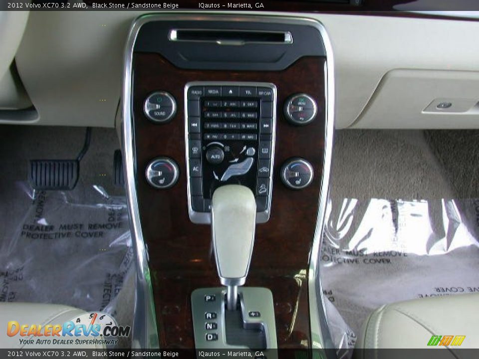 2012 Volvo XC70 3.2 AWD Black Stone / Sandstone Beige Photo #21