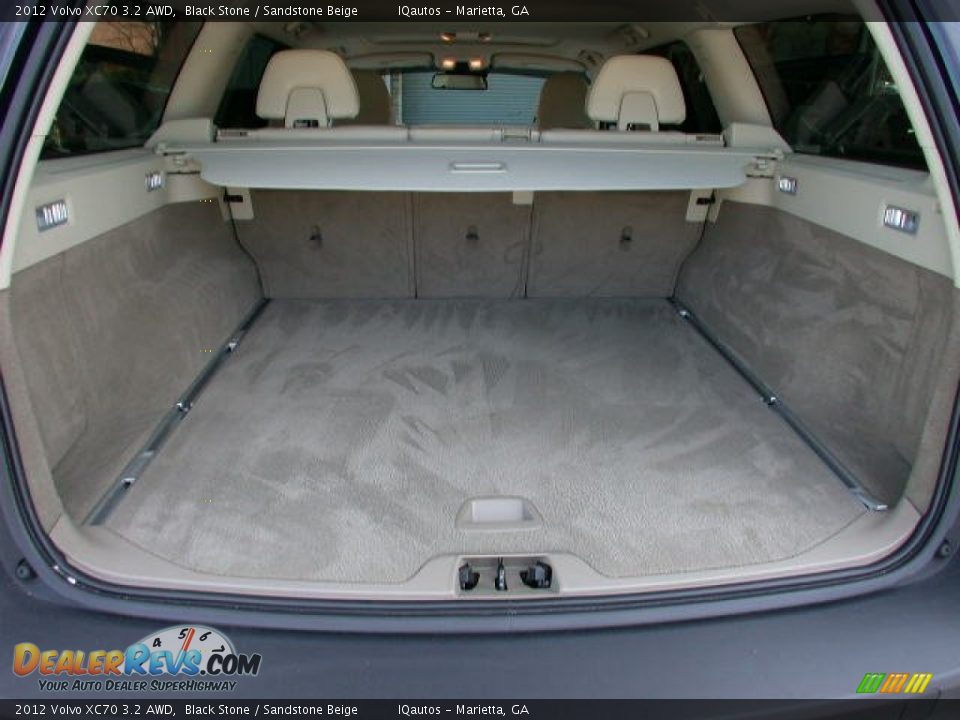 2012 Volvo XC70 3.2 AWD Black Stone / Sandstone Beige Photo #23