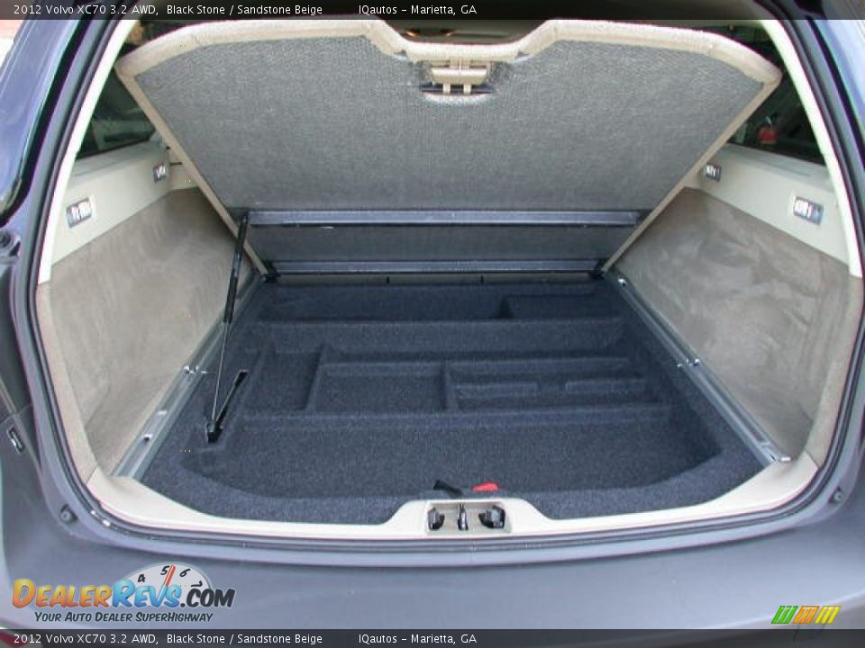 2012 Volvo XC70 3.2 AWD Black Stone / Sandstone Beige Photo #24