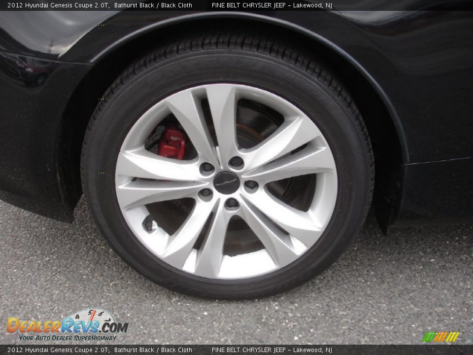 2012 Hyundai Genesis Coupe 2.0T Bathurst Black / Black Cloth Photo #5