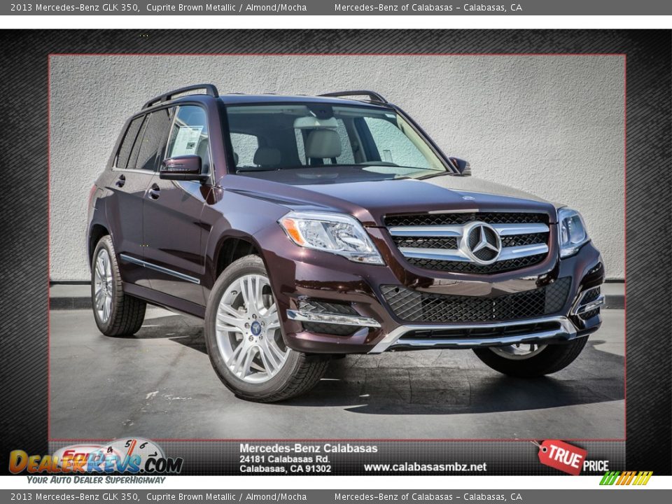 2013 Mercedes-Benz GLK 350 Cuprite Brown Metallic / Almond/Mocha Photo #1