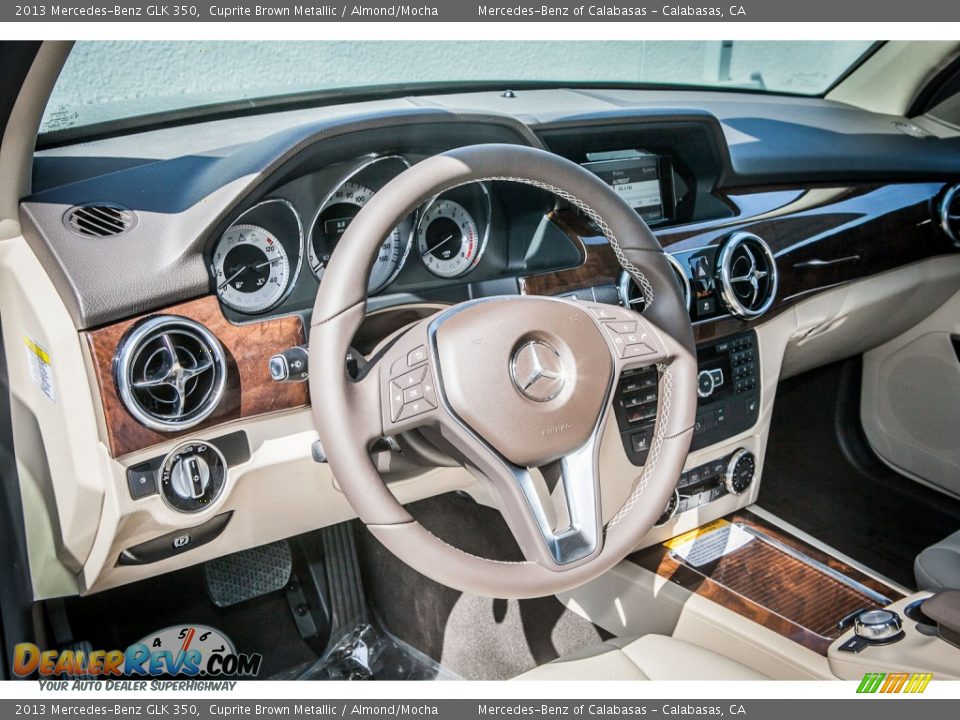 2013 Mercedes-Benz GLK 350 Cuprite Brown Metallic / Almond/Mocha Photo #5