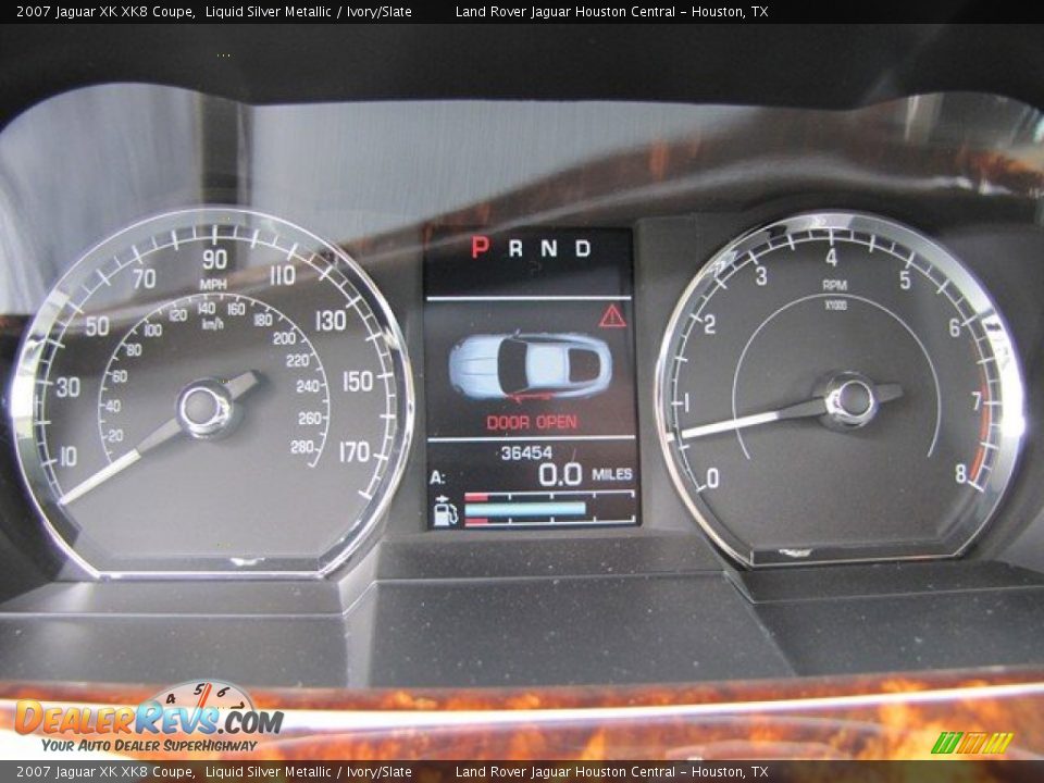 2007 Jaguar XK XK8 Coupe Liquid Silver Metallic / Ivory/Slate Photo #17
