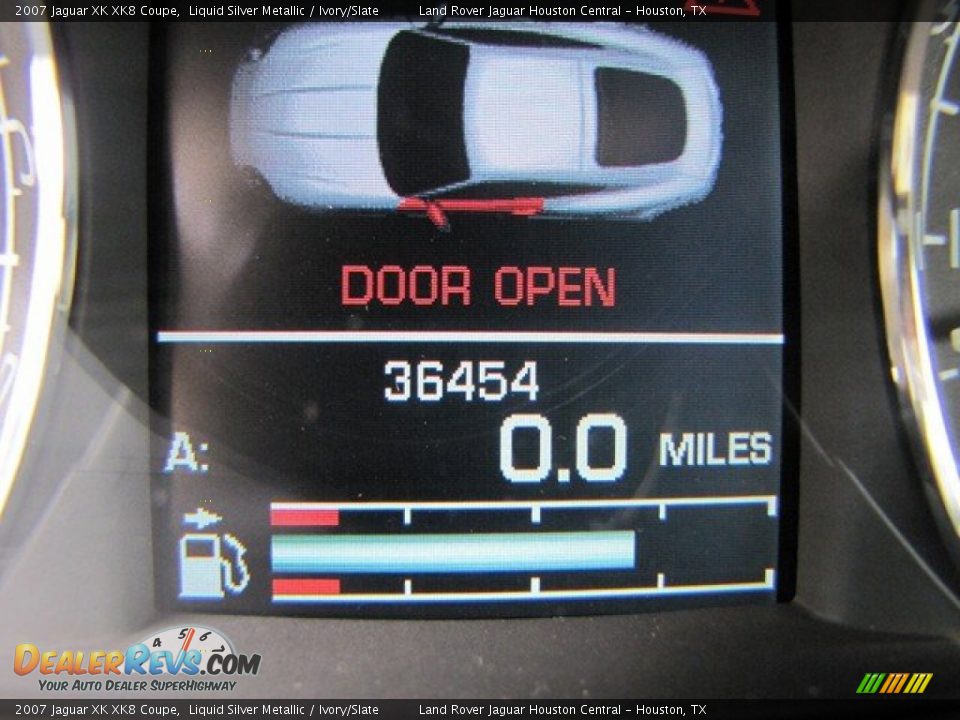 2007 Jaguar XK XK8 Coupe Liquid Silver Metallic / Ivory/Slate Photo #18