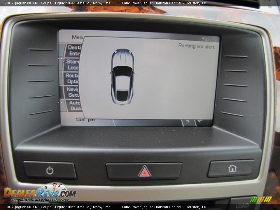 2007 Jaguar XK XK8 Coupe Liquid Silver Metallic / Ivory/Slate Photo #21