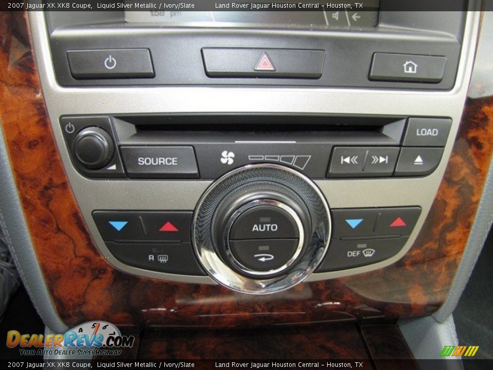 2007 Jaguar XK XK8 Coupe Liquid Silver Metallic / Ivory/Slate Photo #22