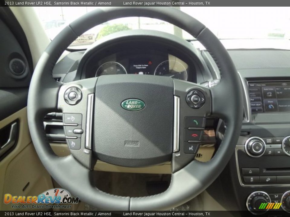 2013 Land Rover LR2 HSE Steering Wheel Photo #14