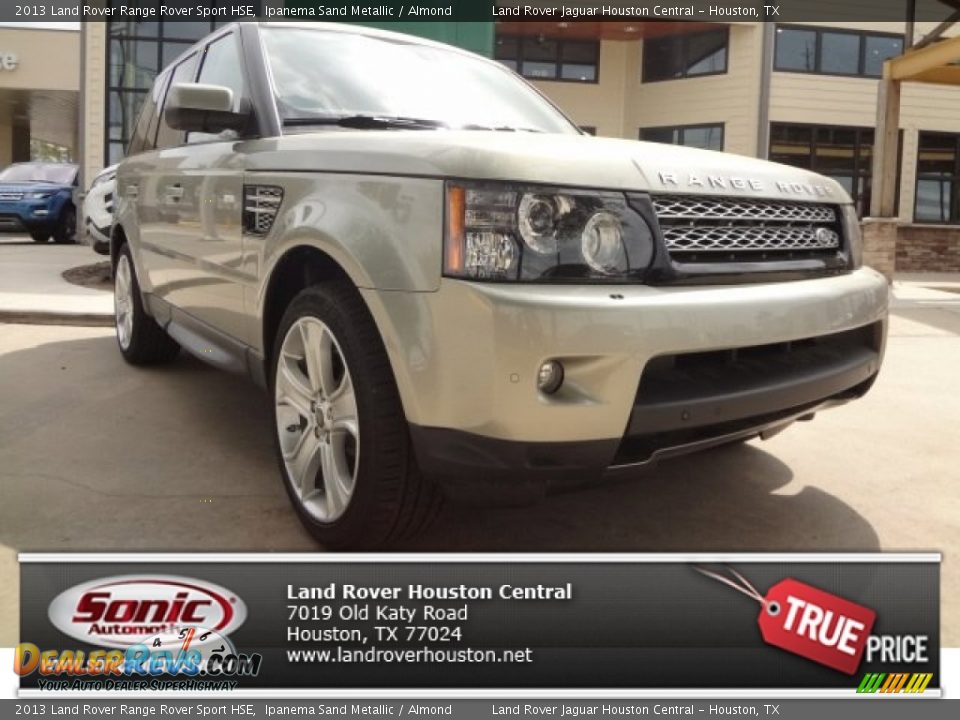 2013 Land Rover Range Rover Sport HSE Ipanema Sand Metallic / Almond Photo #1