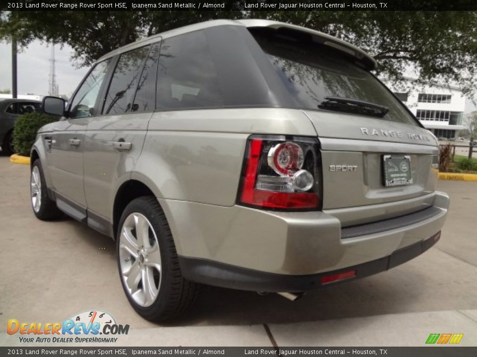 2013 Land Rover Range Rover Sport HSE Ipanema Sand Metallic / Almond Photo #8
