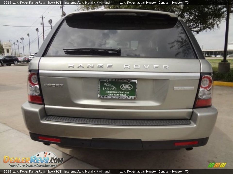 2013 Land Rover Range Rover Sport HSE Ipanema Sand Metallic / Almond Photo #9