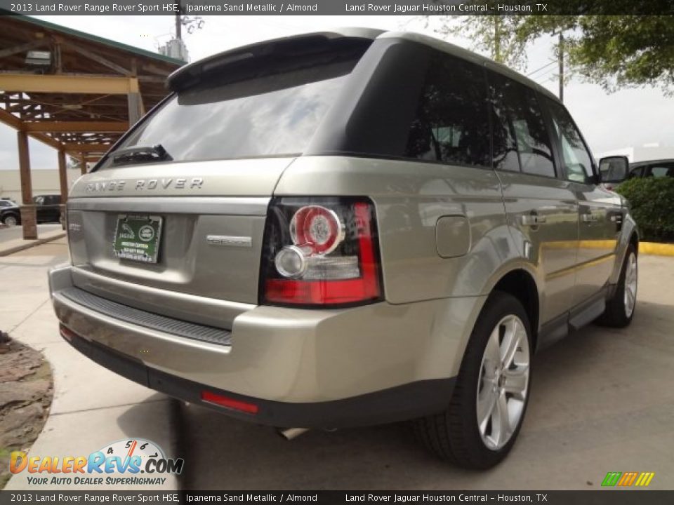 2013 Land Rover Range Rover Sport HSE Ipanema Sand Metallic / Almond Photo #10