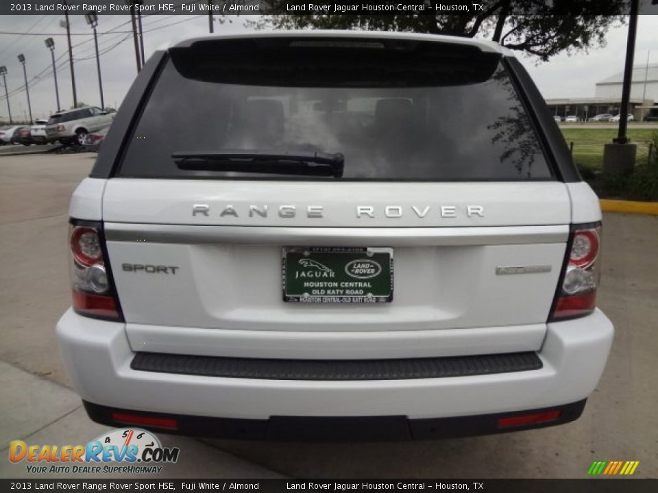 2013 Land Rover Range Rover Sport HSE Fuji White / Almond Photo #8