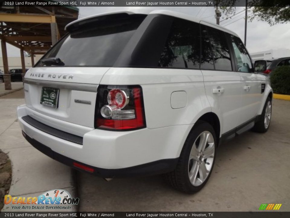 2013 Land Rover Range Rover Sport HSE Fuji White / Almond Photo #9