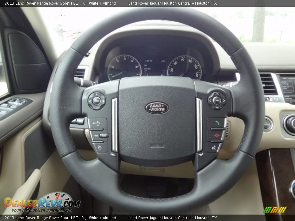 2013 Land Rover Range Rover Sport HSE Fuji White / Almond Photo #13