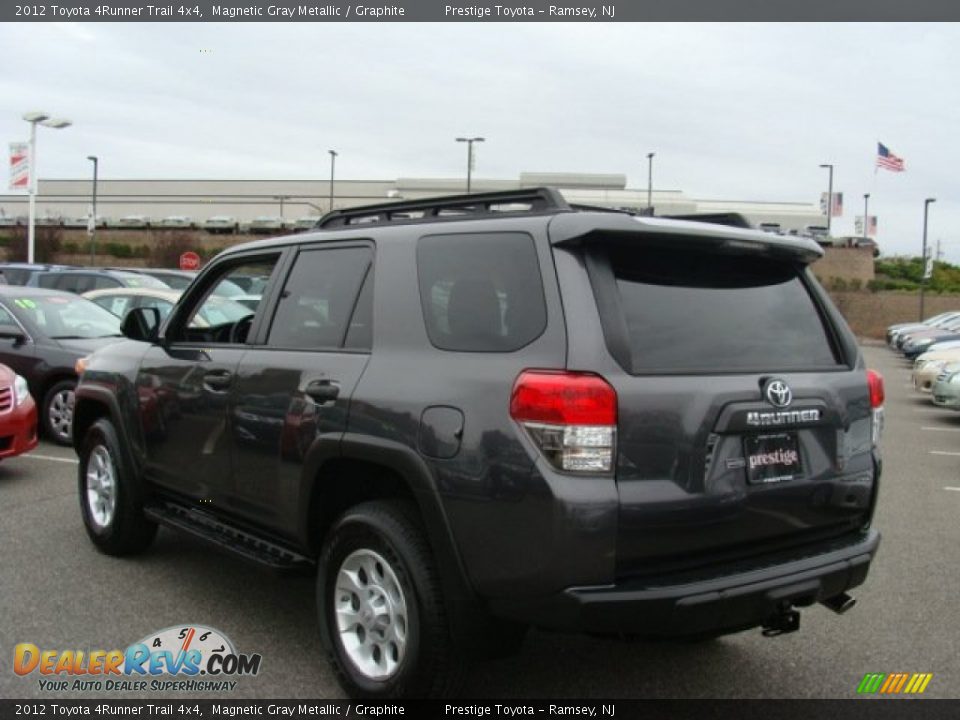 2012 Toyota 4Runner Trail 4x4 Magnetic Gray Metallic / Graphite Photo #4