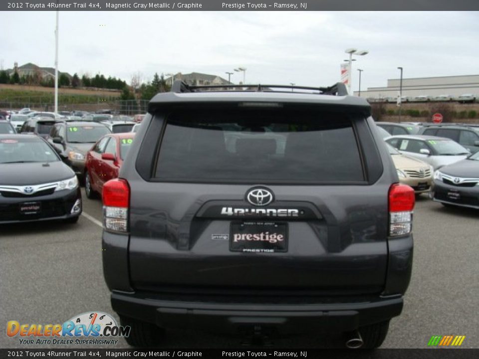 2012 Toyota 4Runner Trail 4x4 Magnetic Gray Metallic / Graphite Photo #5