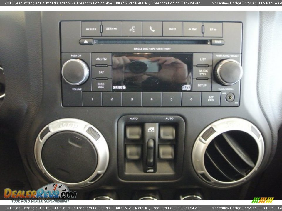 Controls of 2013 Jeep Wrangler Unlimited Oscar Mike Freedom Edition 4x4 Photo #14