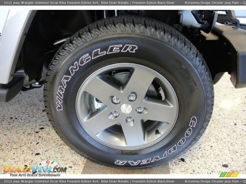 2013 Jeep Wrangler Unlimited Oscar Mike Freedom Edition 4x4 Wheel Photo #22
