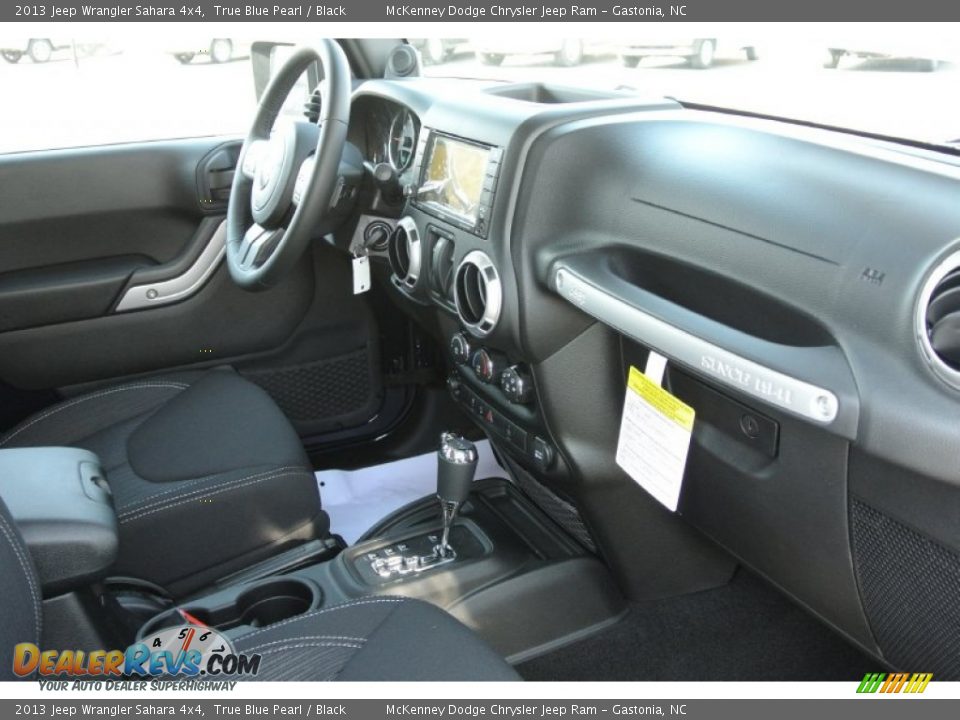 2013 Jeep Wrangler Sahara 4x4 True Blue Pearl / Black Photo #20