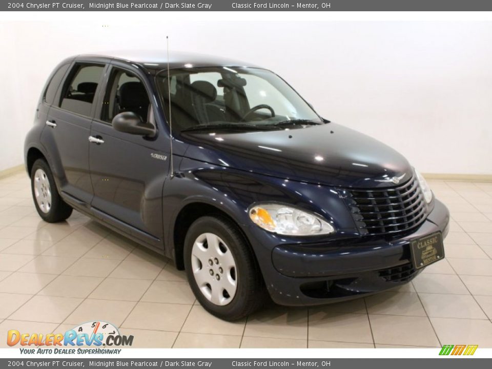 2004 Chrysler PT Cruiser Midnight Blue Pearlcoat / Dark Slate Gray Photo #1